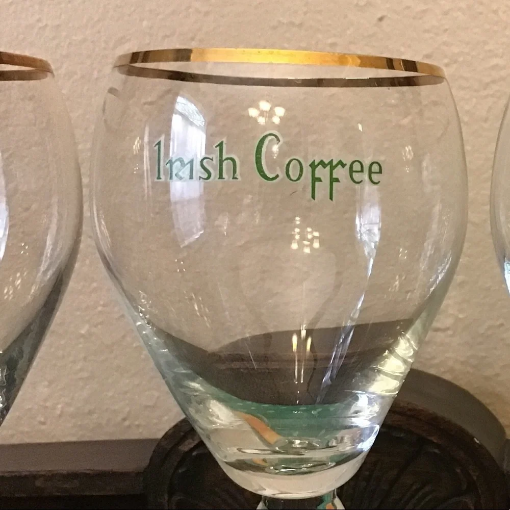 Vintage Irish Coffee glasses